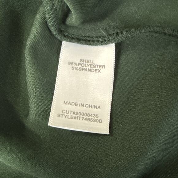 Premier Amour Off Shoulder Midi Dress Hunter Green Holiday Glam Women's 16 NWT - Picture 11 of 12